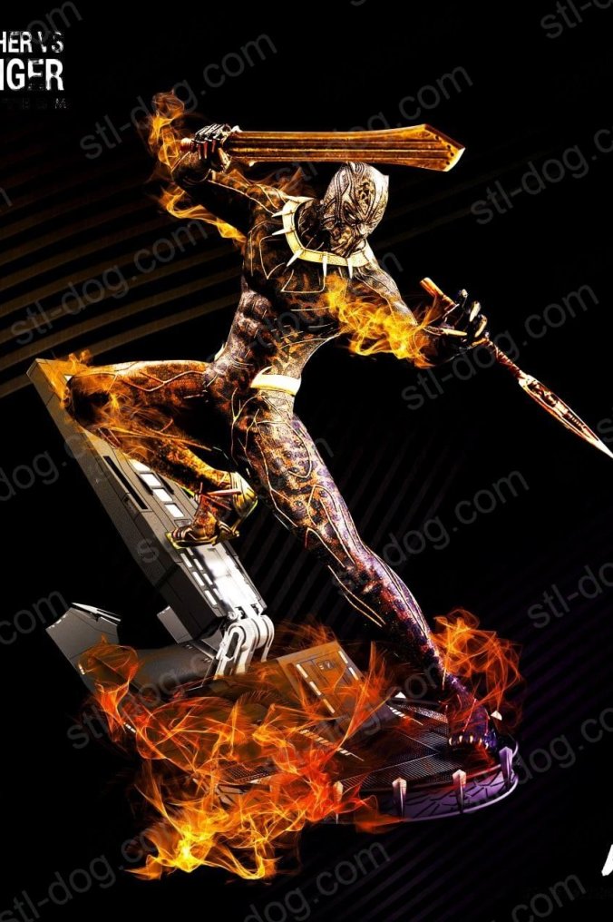 黑豹(Black Panther) 3D打印图纸